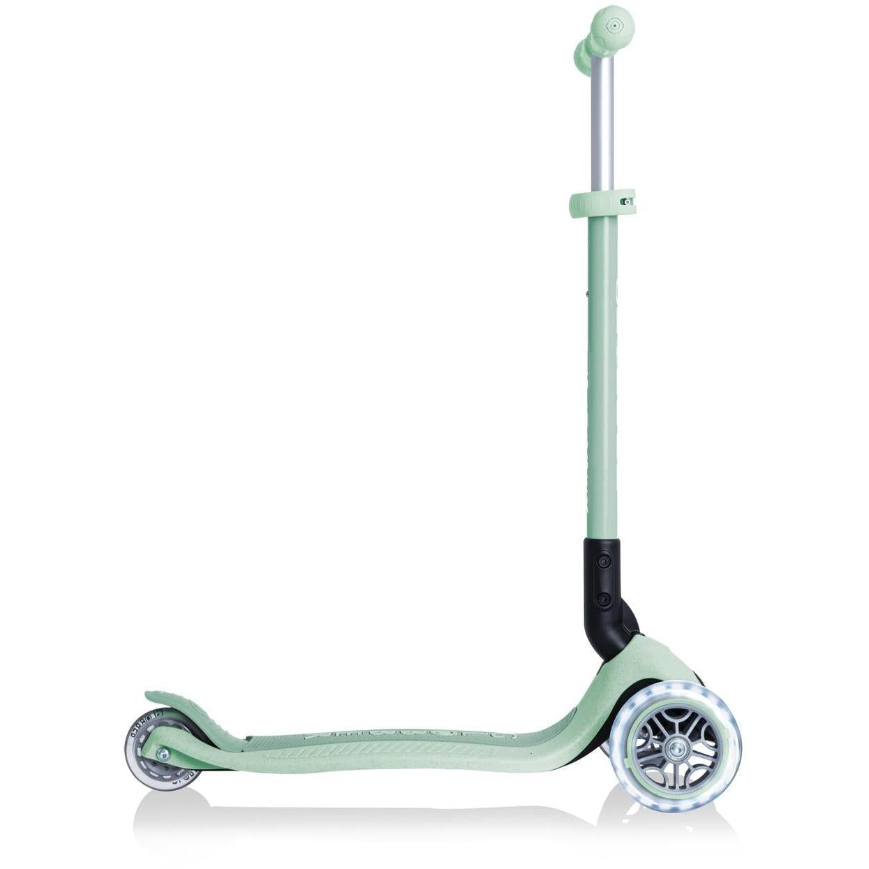 Globber Ecologic Primo Foldable Scooter With Lights Pistachio