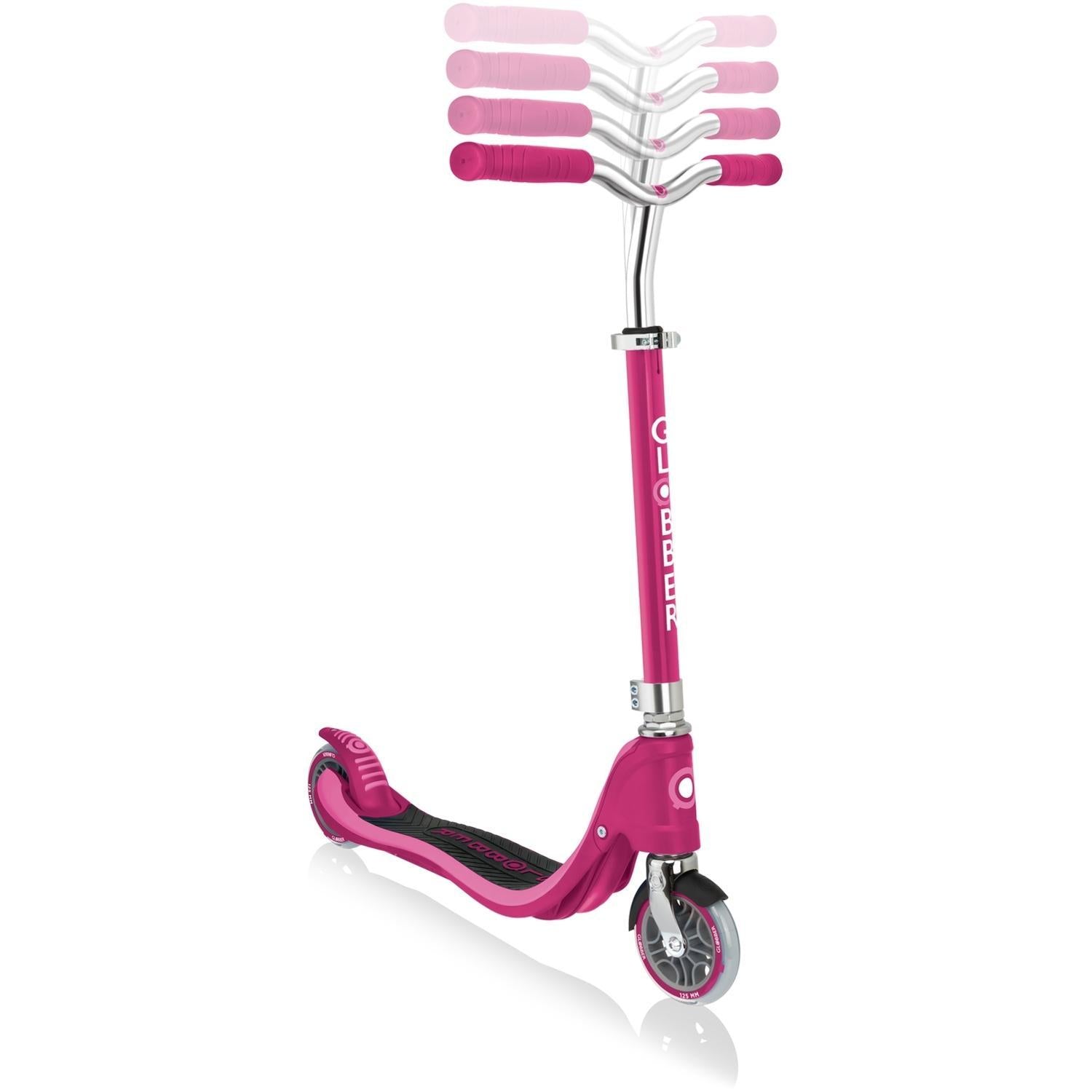 Globber Flow 125 Kids Scooter Ruby