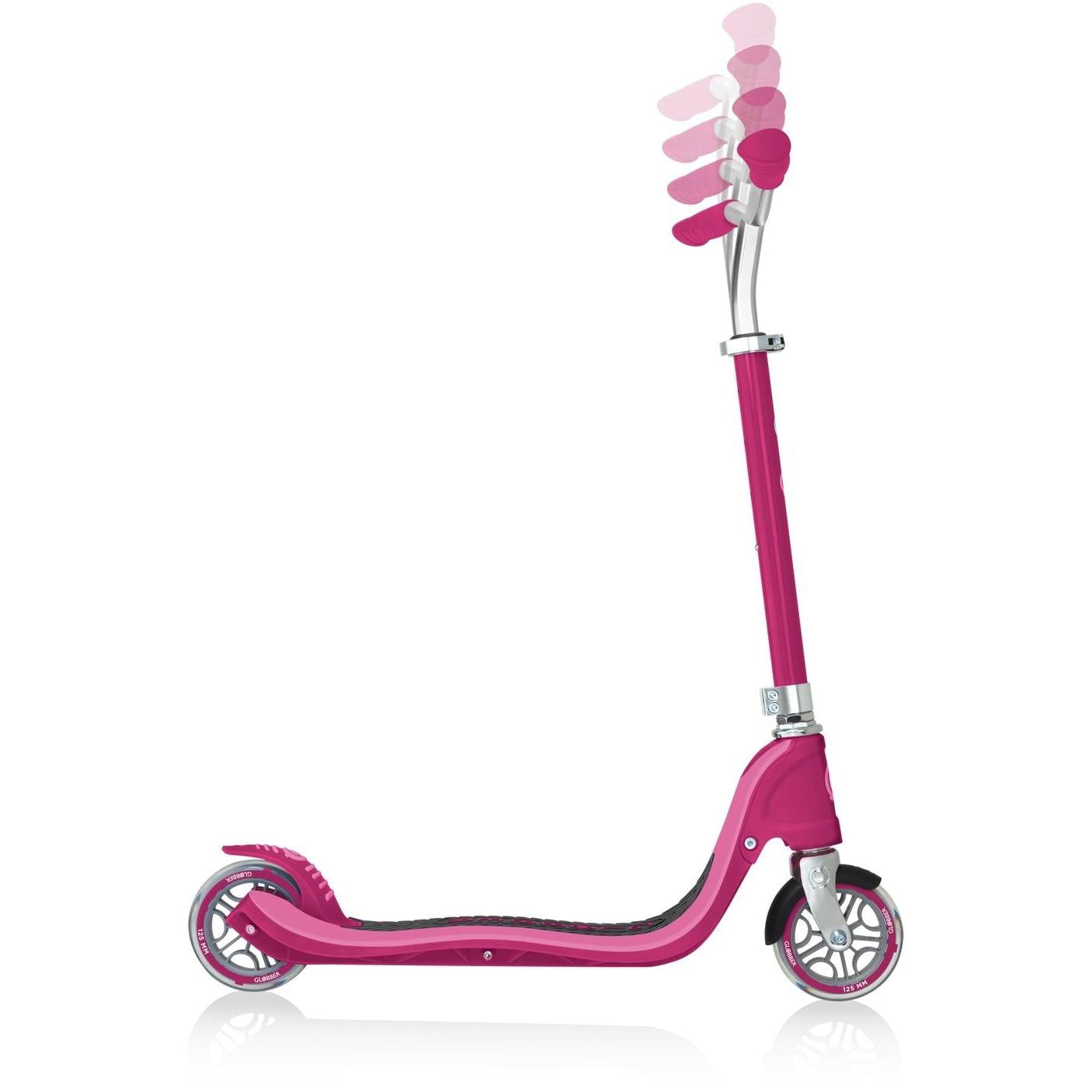 Globber Flow 125 Kids Scooter Ruby