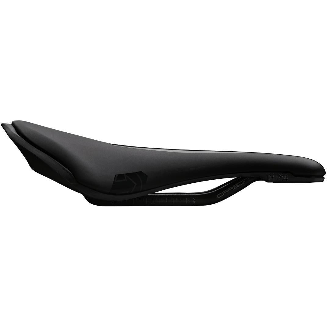 Pro Stealth Team Curved Carbon Rail Saddle 152mm Black