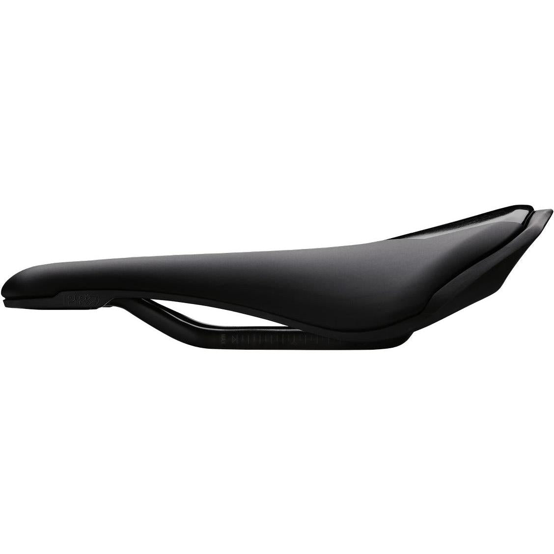 Pro Stealth Team Curved Carbon Rail Saddle 152mm Black