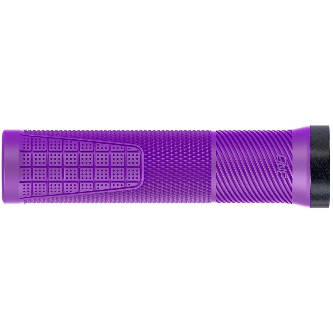 OneUp Components Thin Lock-On Grips Purple