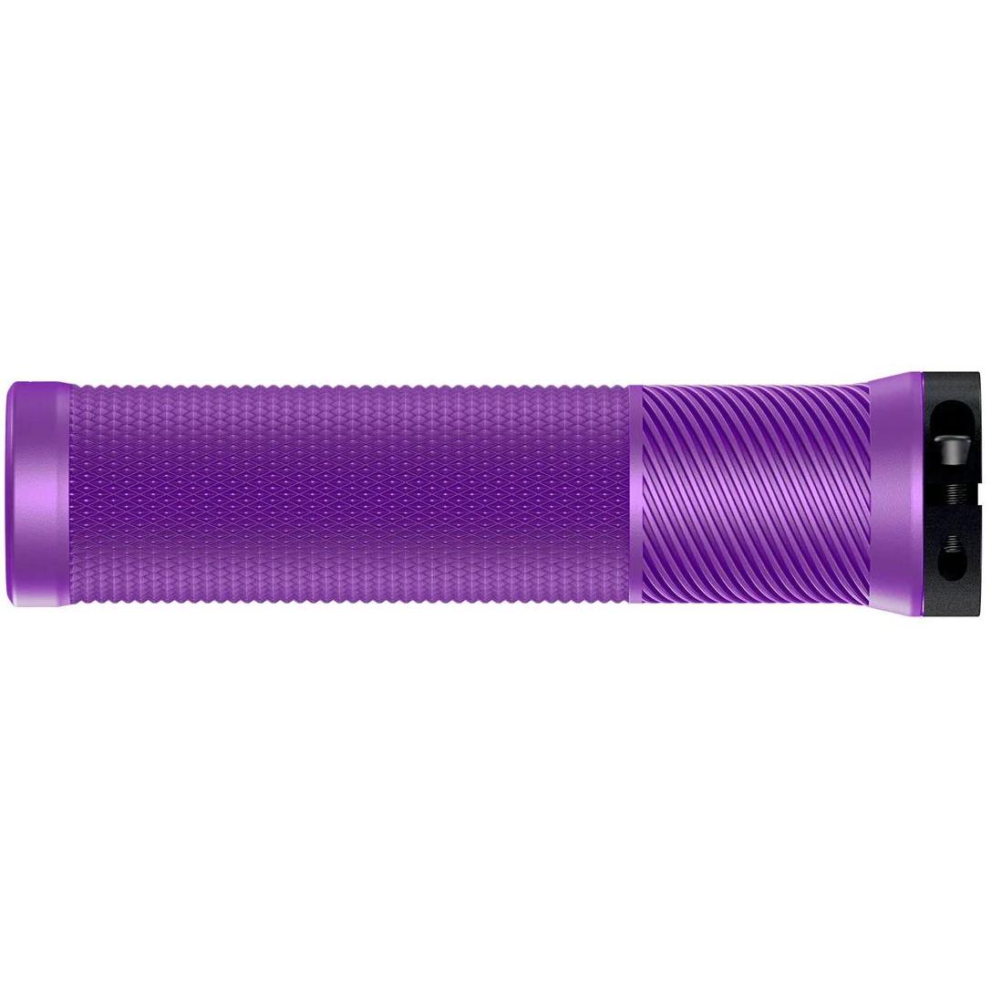 OneUp Components Thin Lock-On Grips Purple