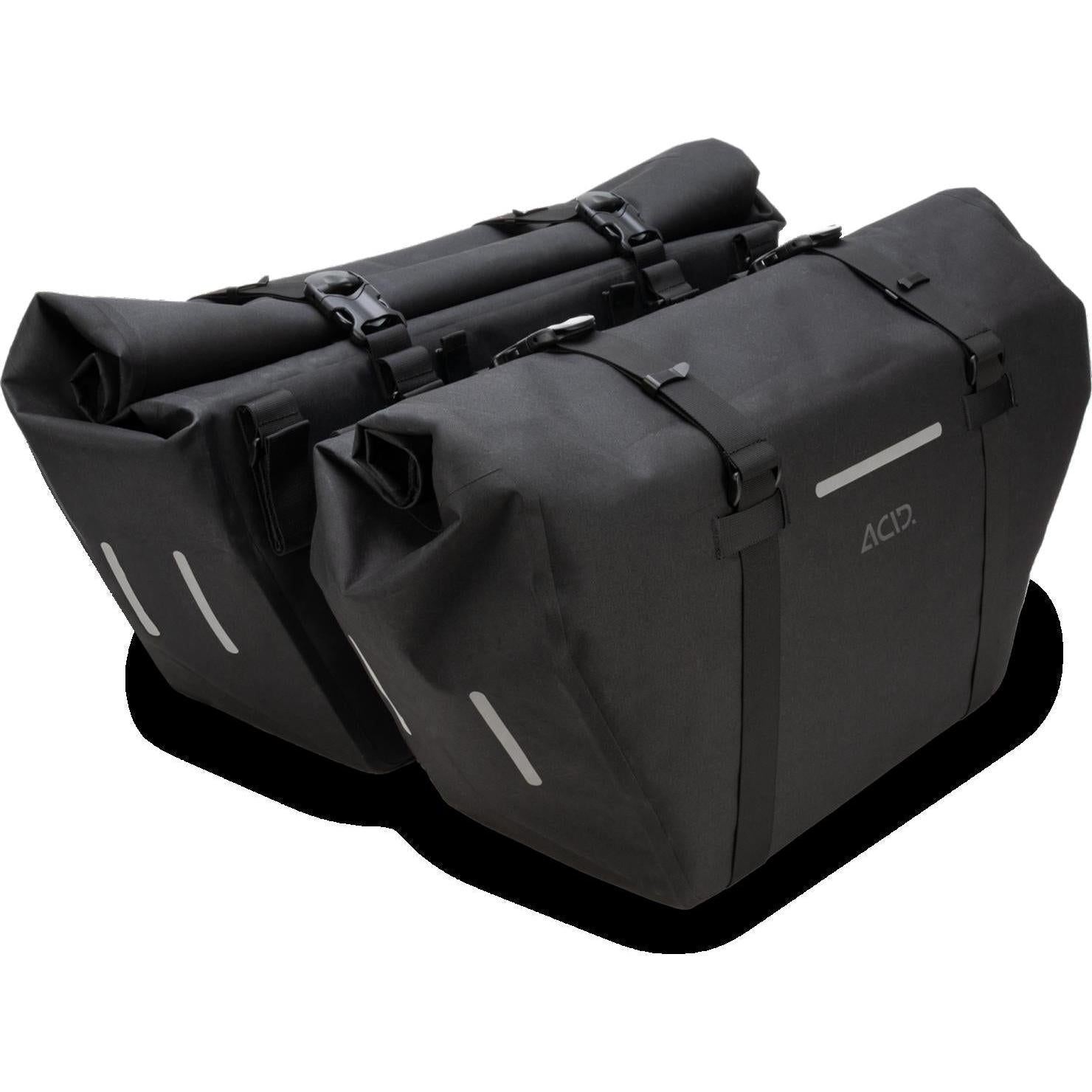 Cube Acid Pannier Bag Pro 45/2 Longtail Black