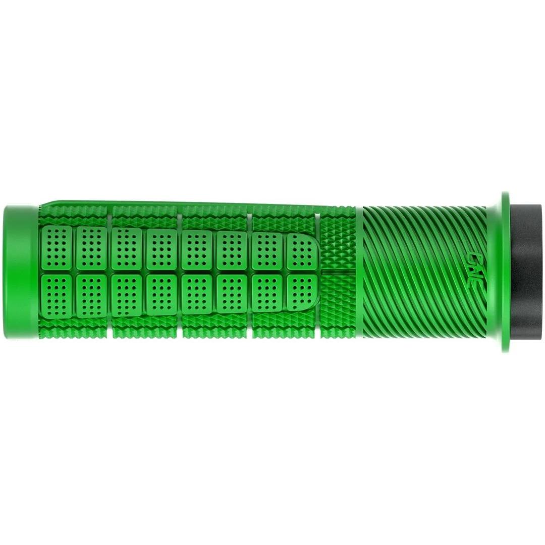 OneUp Components Thick Lock-On Grips Green