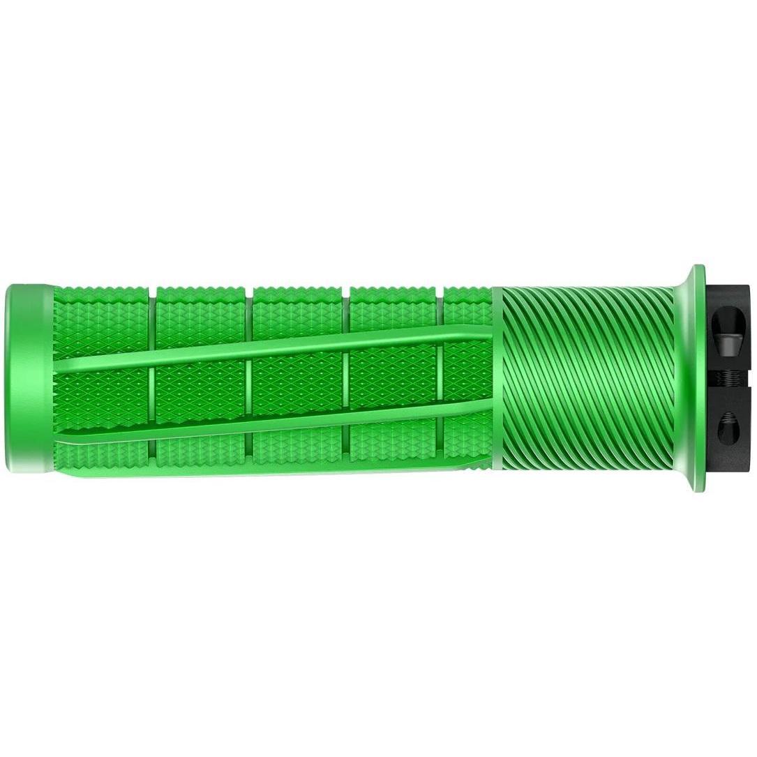 OneUp Components Thick Lock-On Grips Green