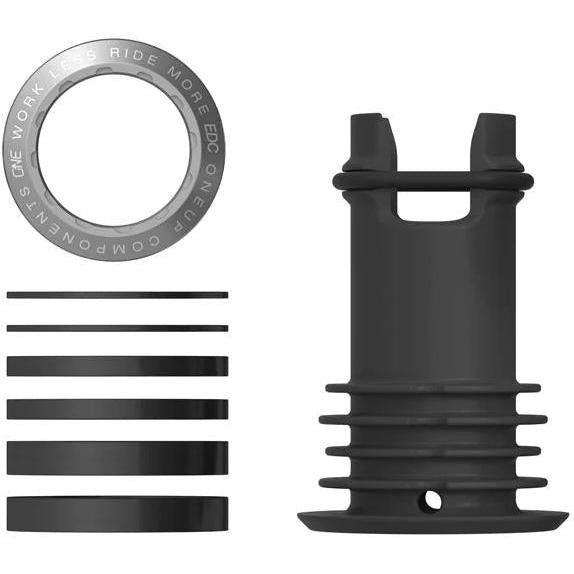 OneUp Components EDC Threaded Top Cap Silver