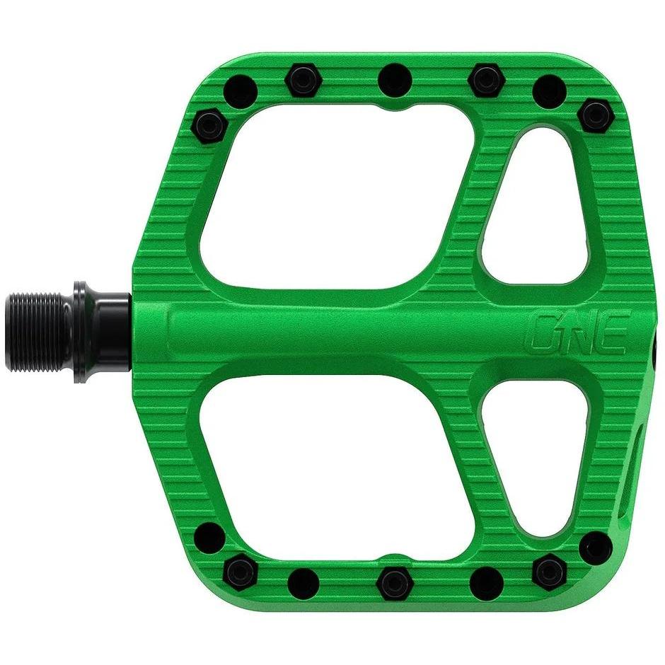 OneUp Components Composite Flat Pedals Small Green