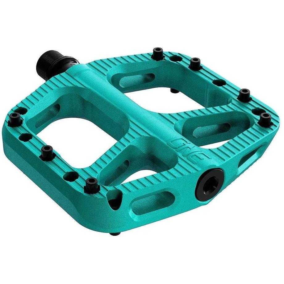 OneUp Components Composite Flat Pedals Small Turquoise