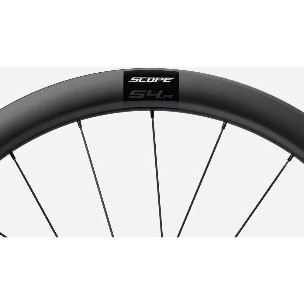 Scope S4.A Disc Brake Carbon Road Wheelset Shimano HG Black