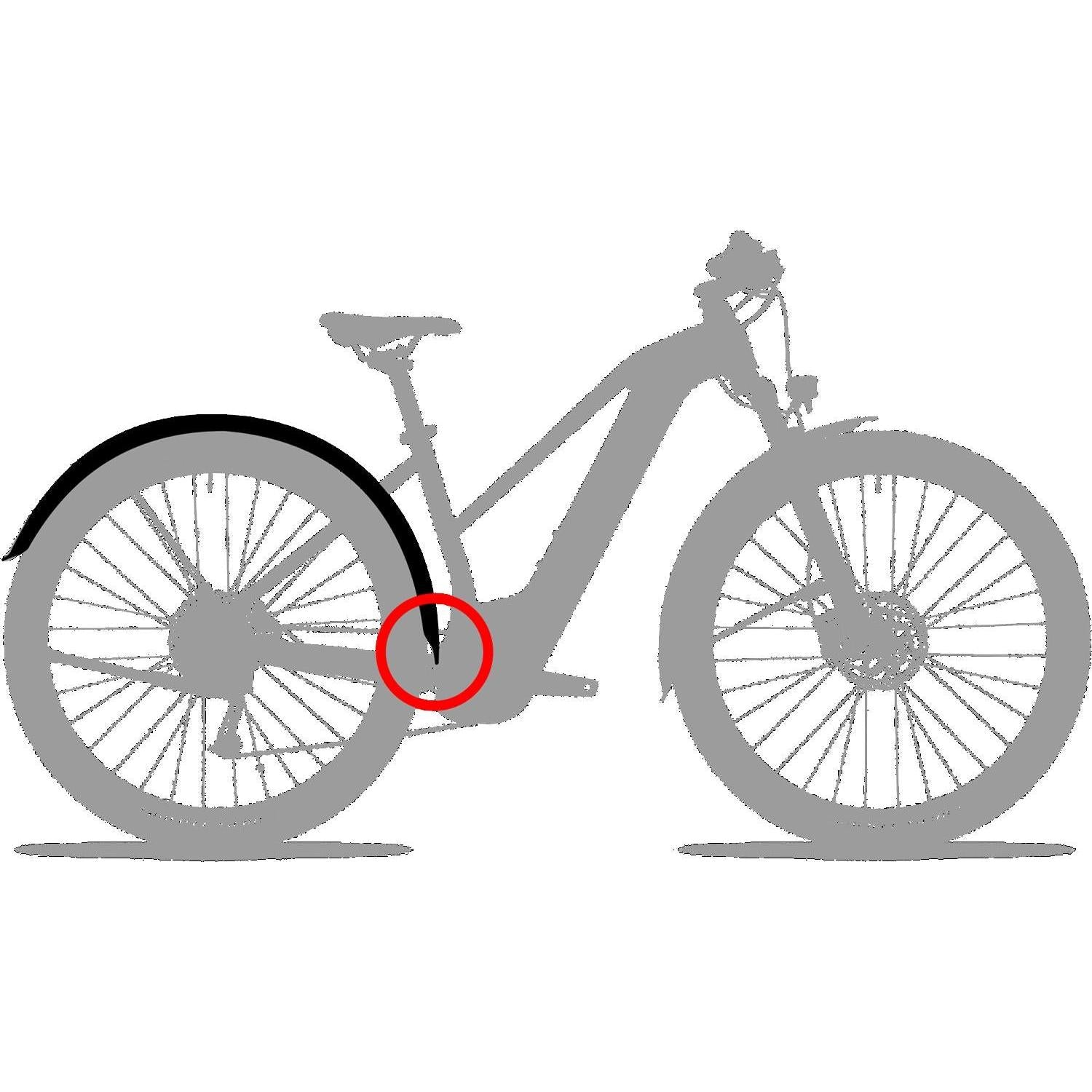 Cube Acid Mudguard Set 56 28'' BB Mounth 2.0