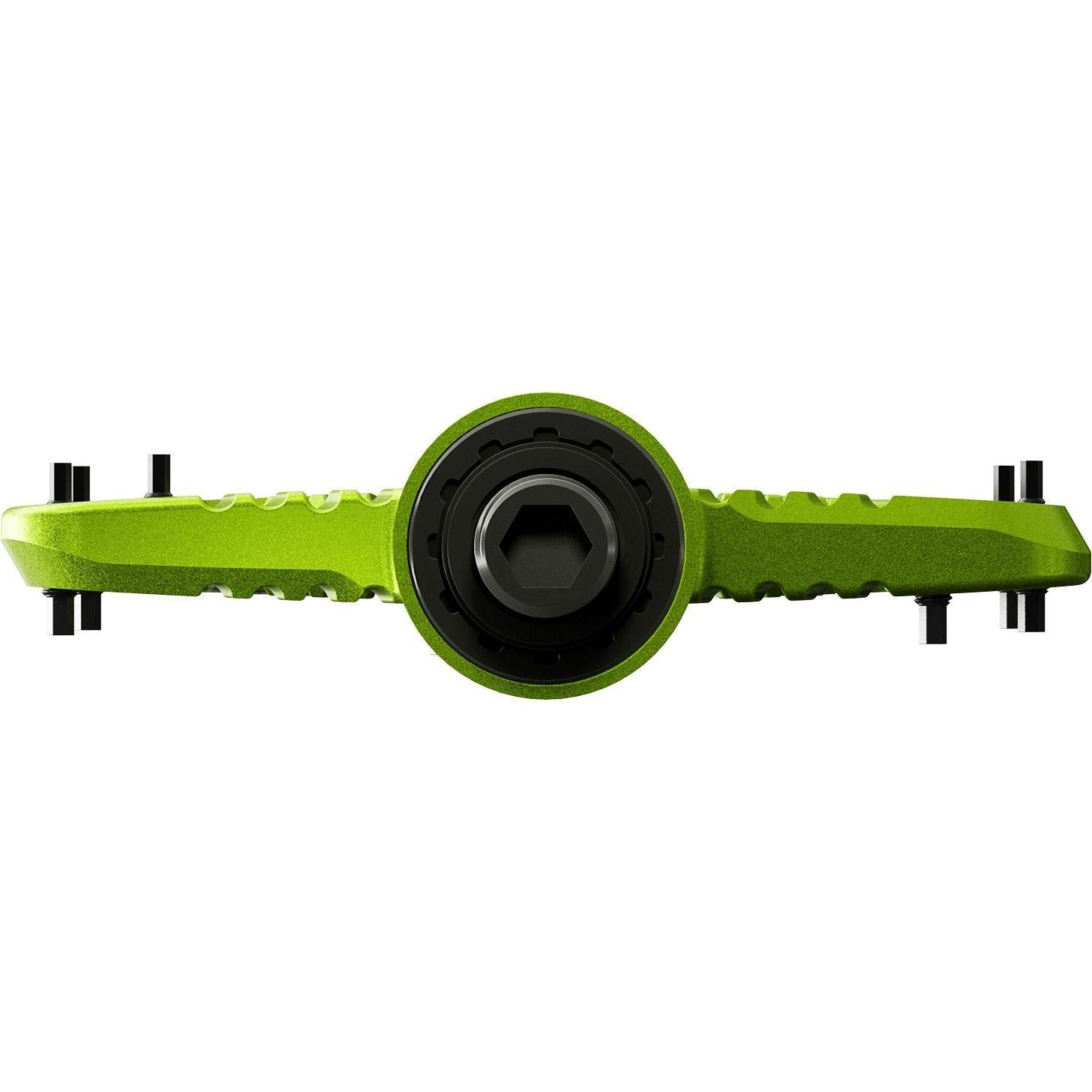 OneUp Components Aluminium Flat Pedals Green