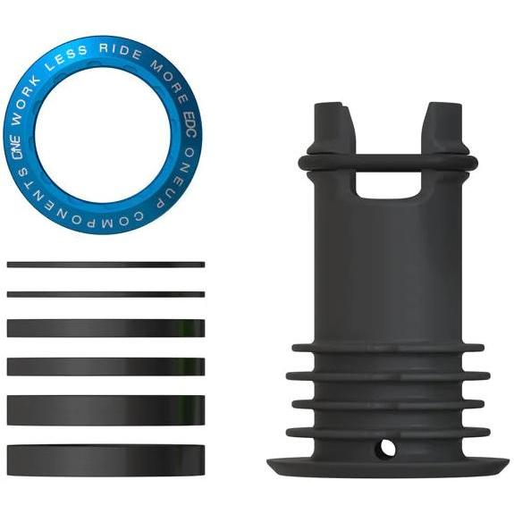 OneUp Components EDC Threaded Top Cap Blue