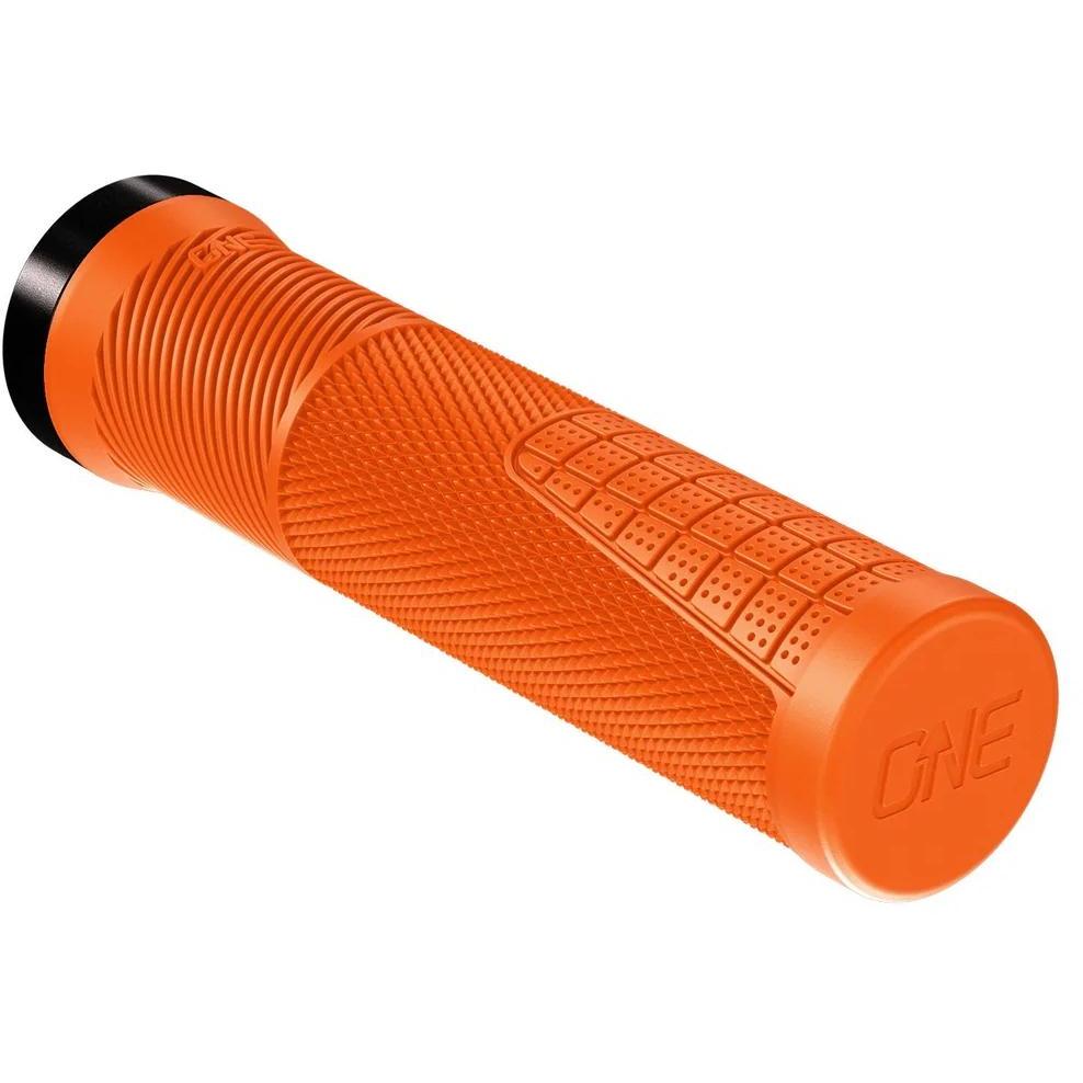 OneUp Components Thin Lock-On Grips Orange