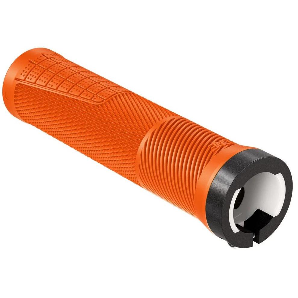 OneUp Components Thin Lock-On Grips Orange