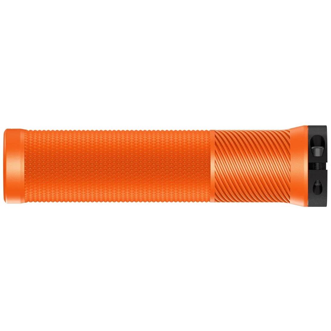 OneUp Components Thin Lock-On Grips Orange