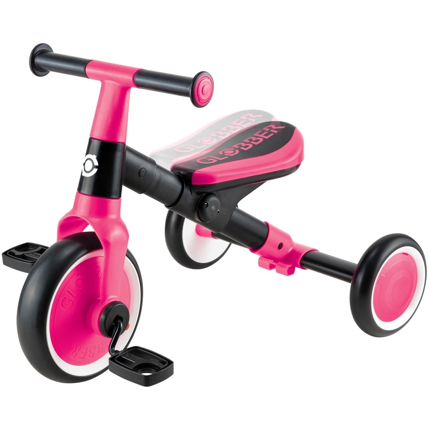 Globber Learning Trike Fuchsia Pink