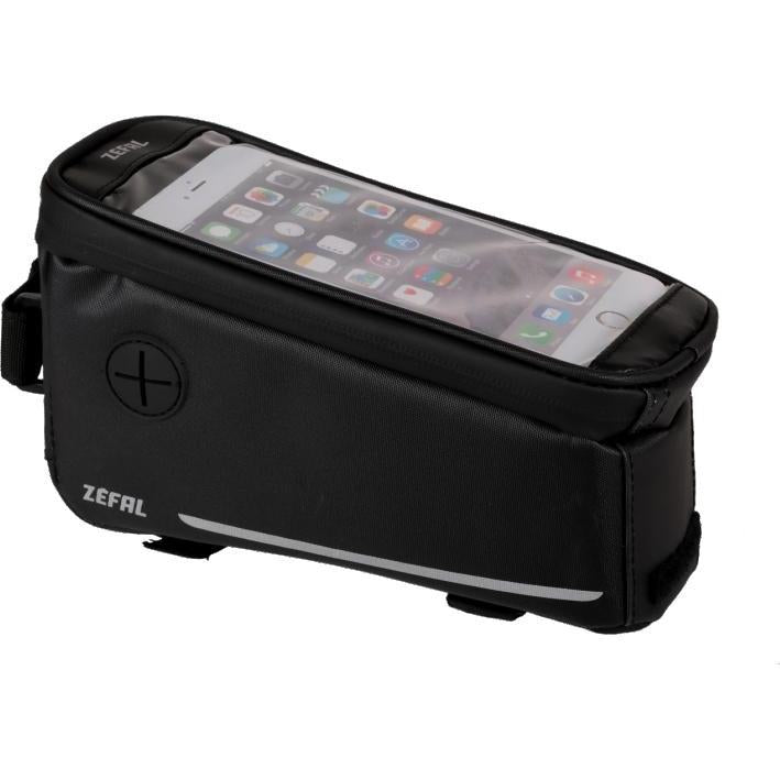 Zefal Console Pack T2 Top Tube Bag with Smartphone Compartment 1.3L Black