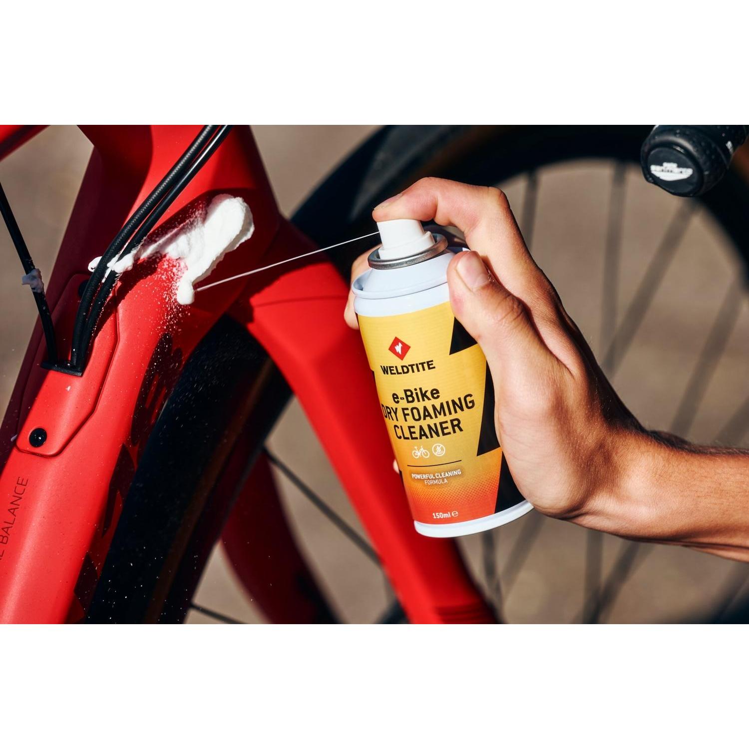 Weldtite E-Bike Dry Foaming Cleaner Aerosol Spray 150ml