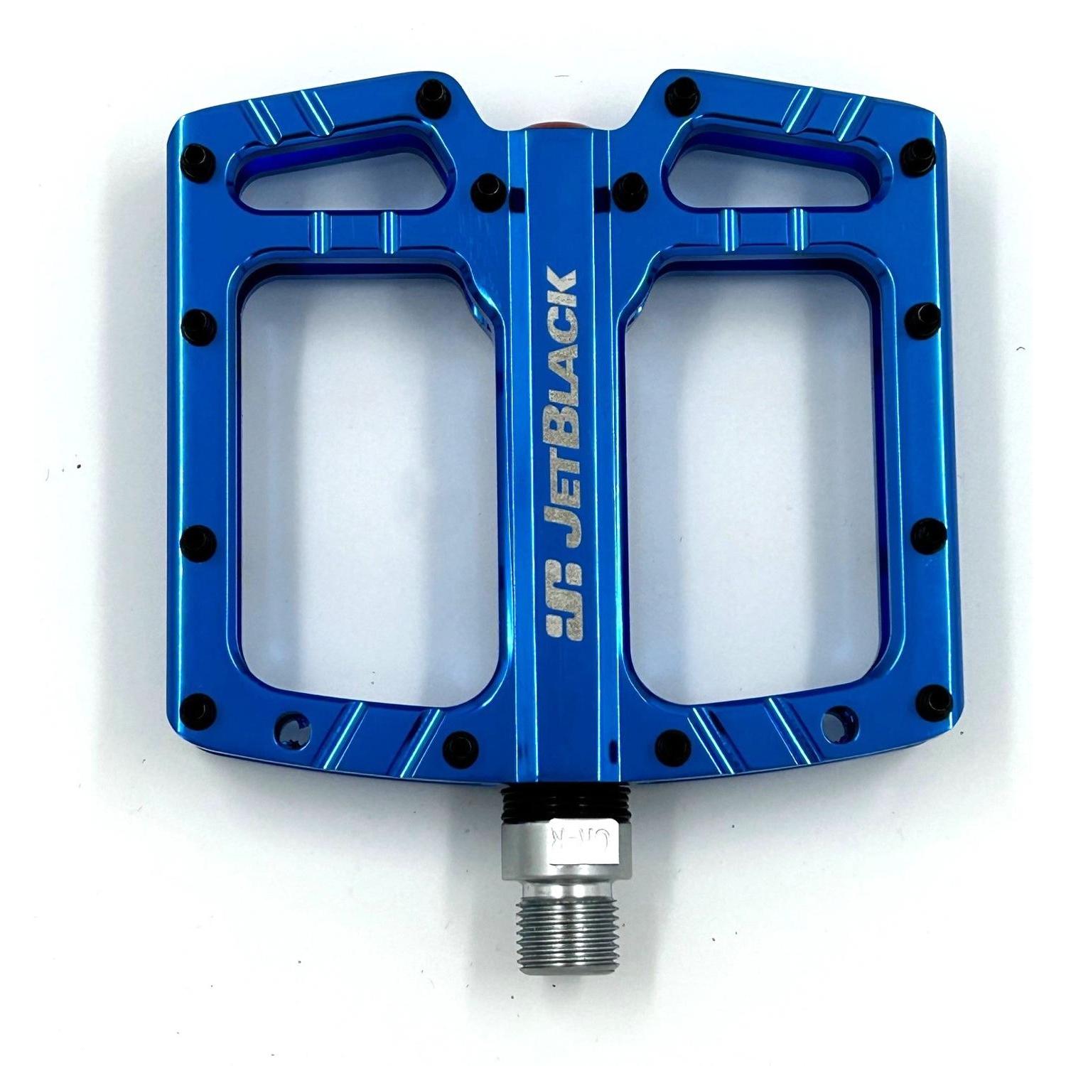 JetBlack Ultralite Low Profile MTB Pedals Blue
