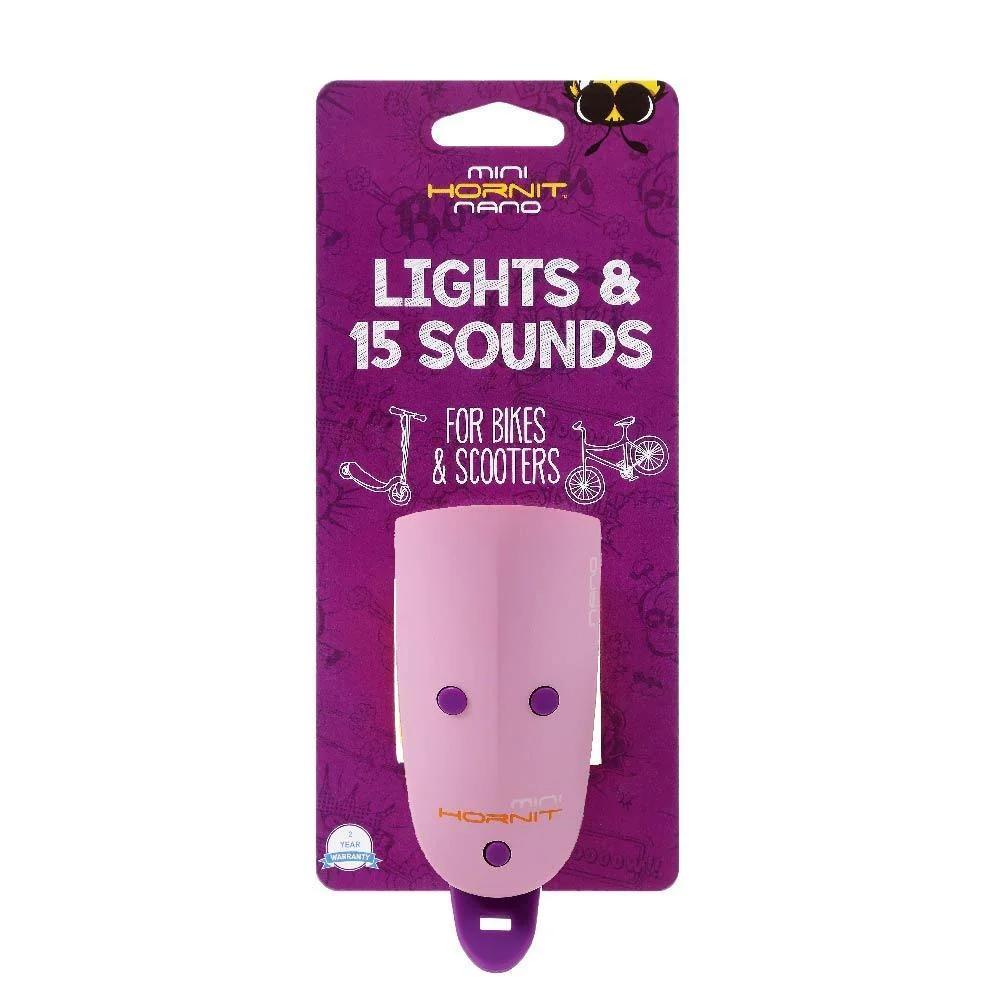 Hornit Nano Bell/Front Light Pink & Purple
