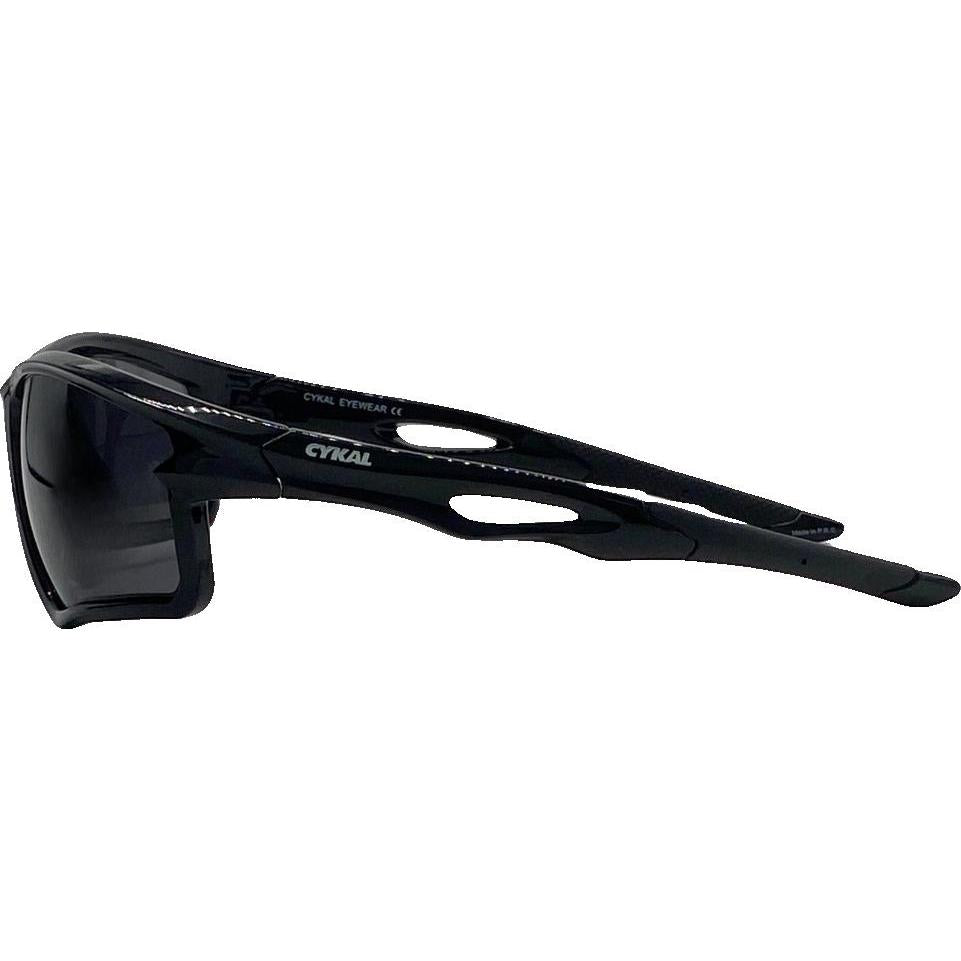 Cykal U-Turn Sunglasses Matte Black - Grey Lens