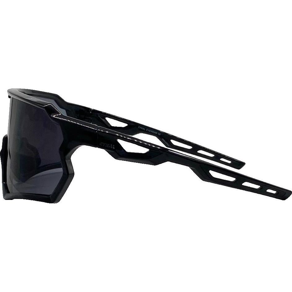 Cykal Spoke Sunglasses Black - Grey Lens