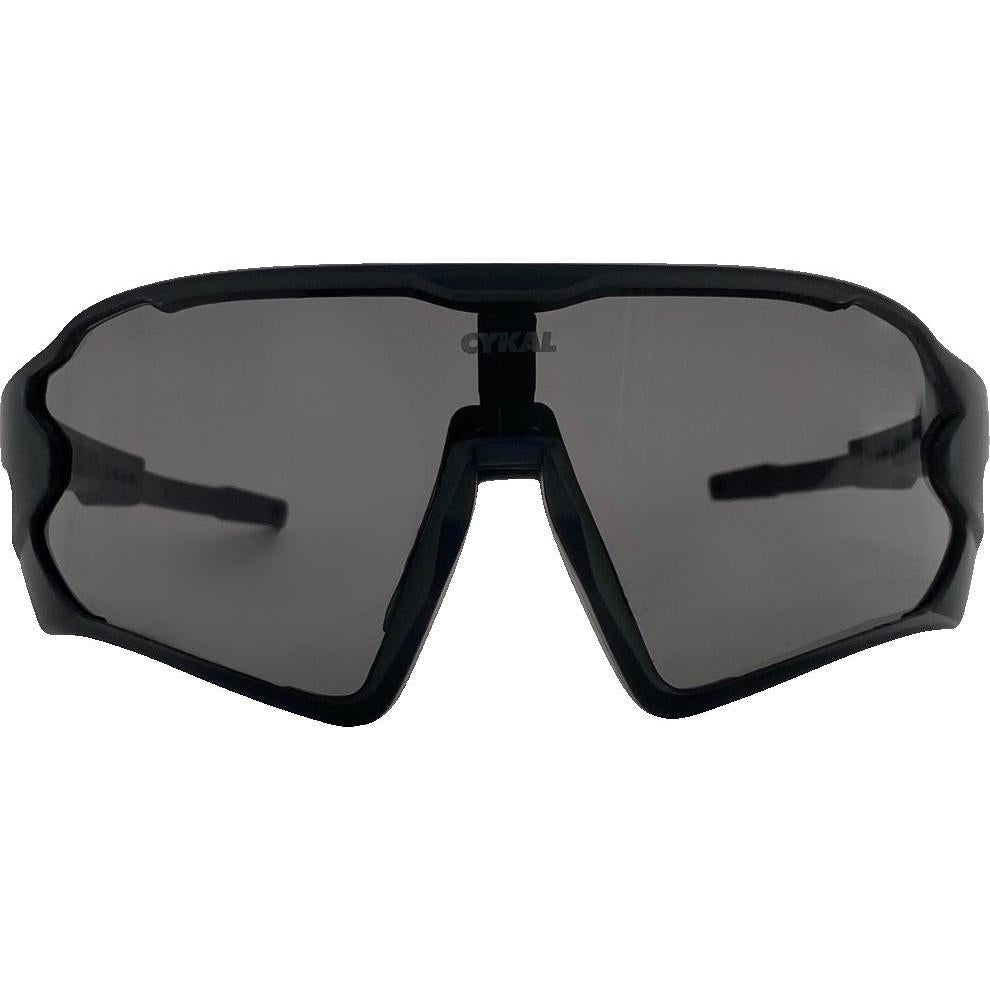 Cykal Enduro Sunglasses Matte Black - Grey Lens