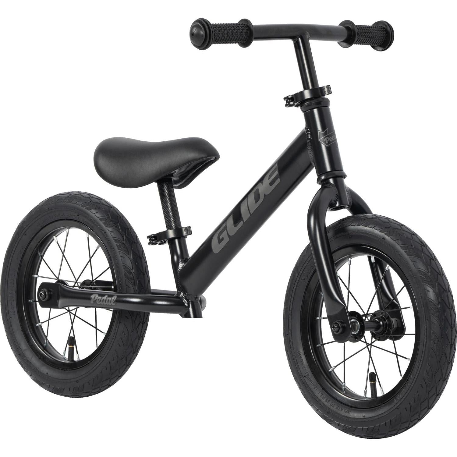 Pedal Glide 2 Air Tyre Kids Balance Midnight Black