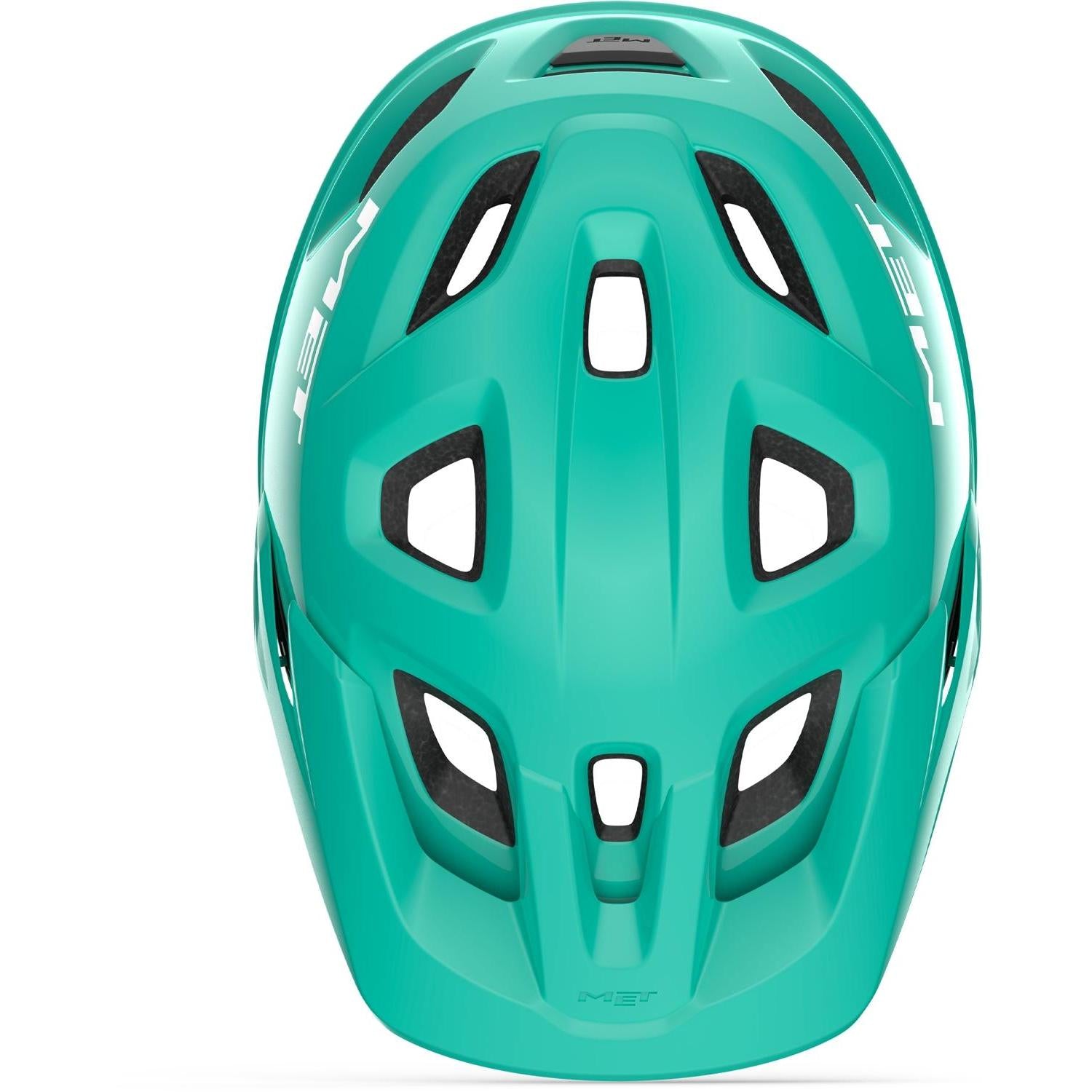 mtb helm türkis MET Eldar Kids Helmet Teal/Glossy – 99 Bikes