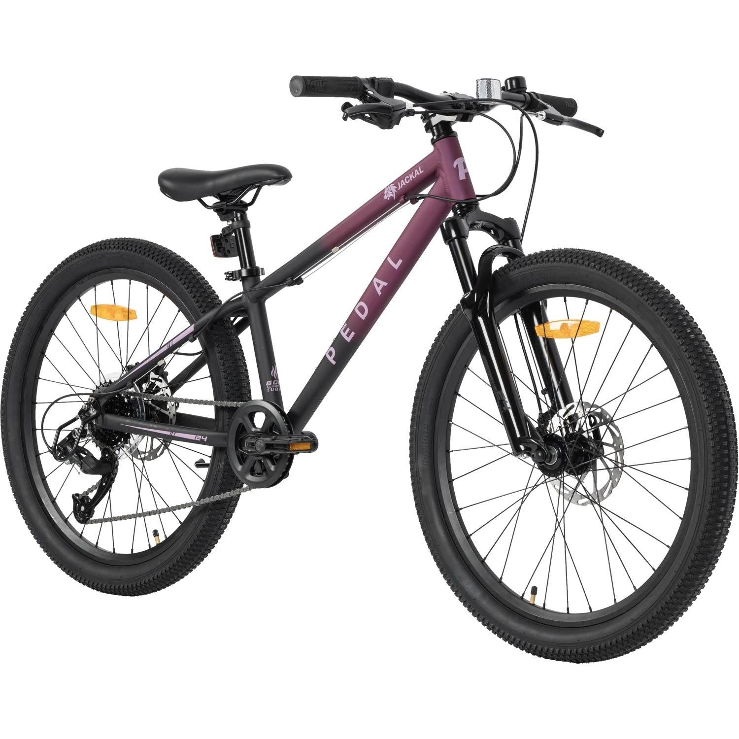 Pedal Jackal 24'' Kids Bike Berry/Black Fade