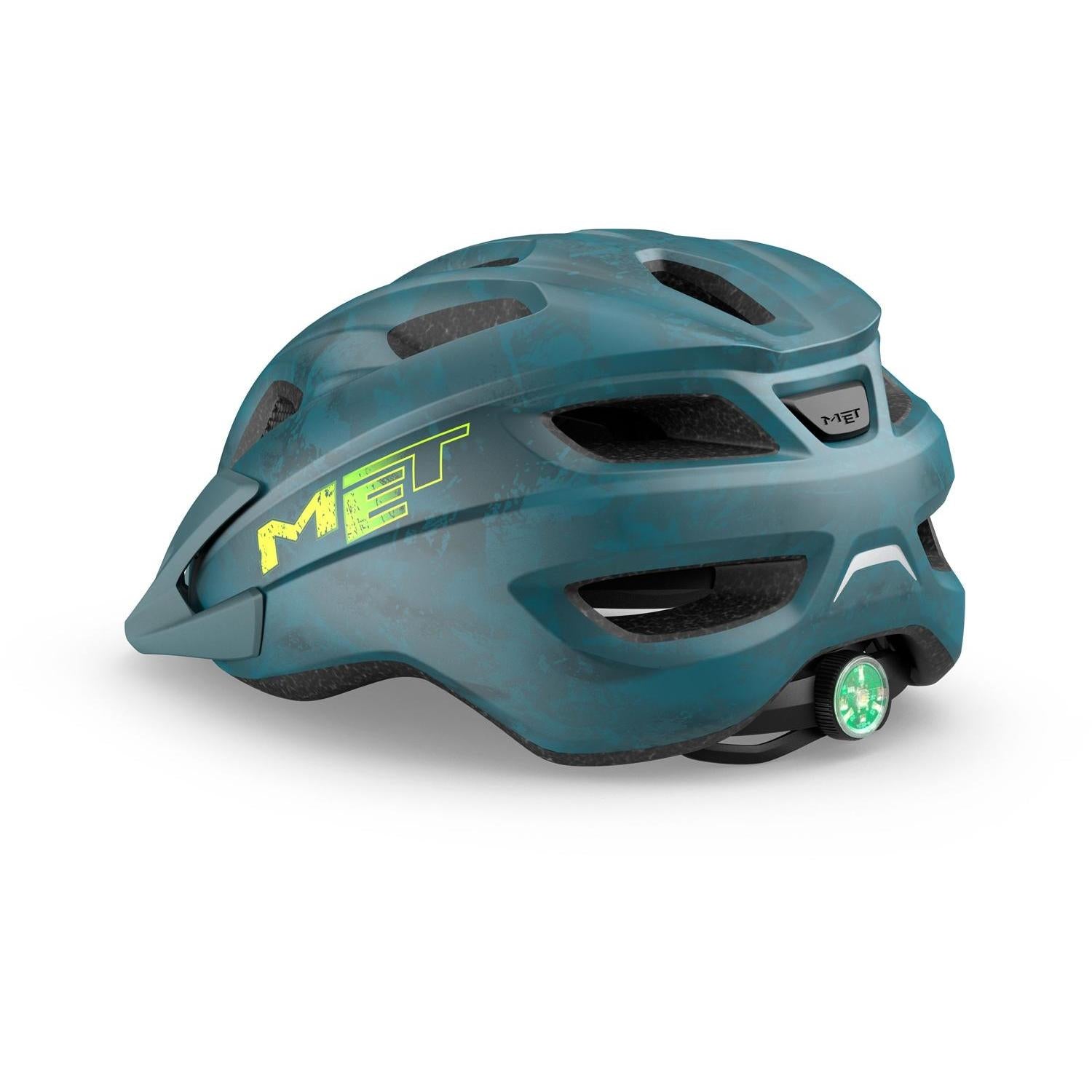 MET Crackerjack Kids Helmet Petrol/Matt
