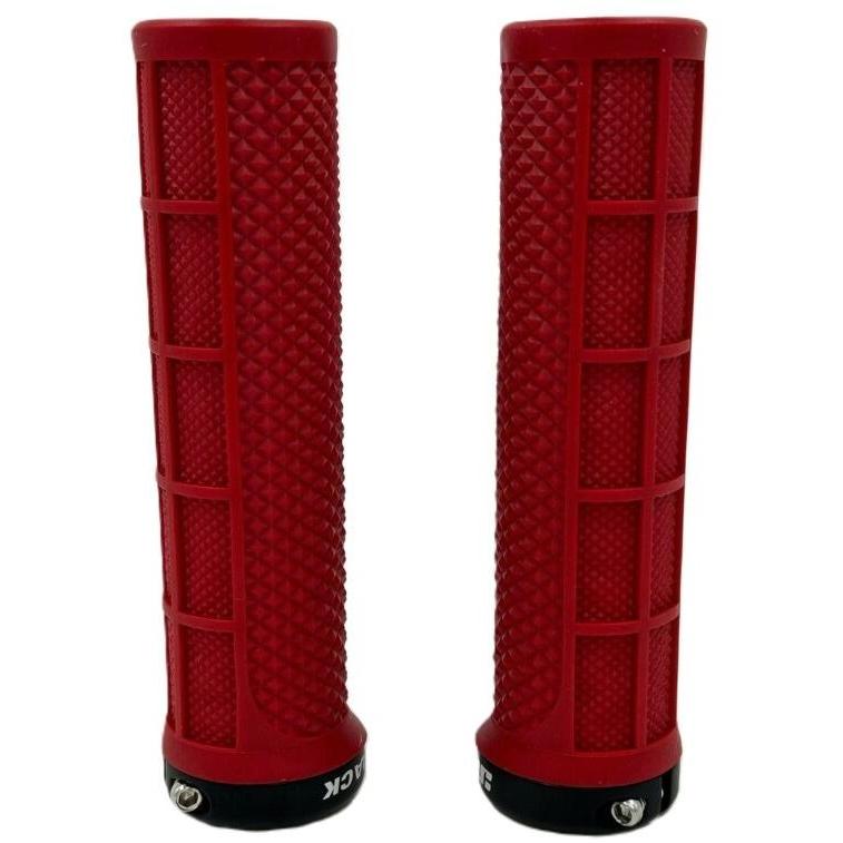 Jetblack Tack Lock On MTB Grips Jetblack Tack Lock On MTB Grips