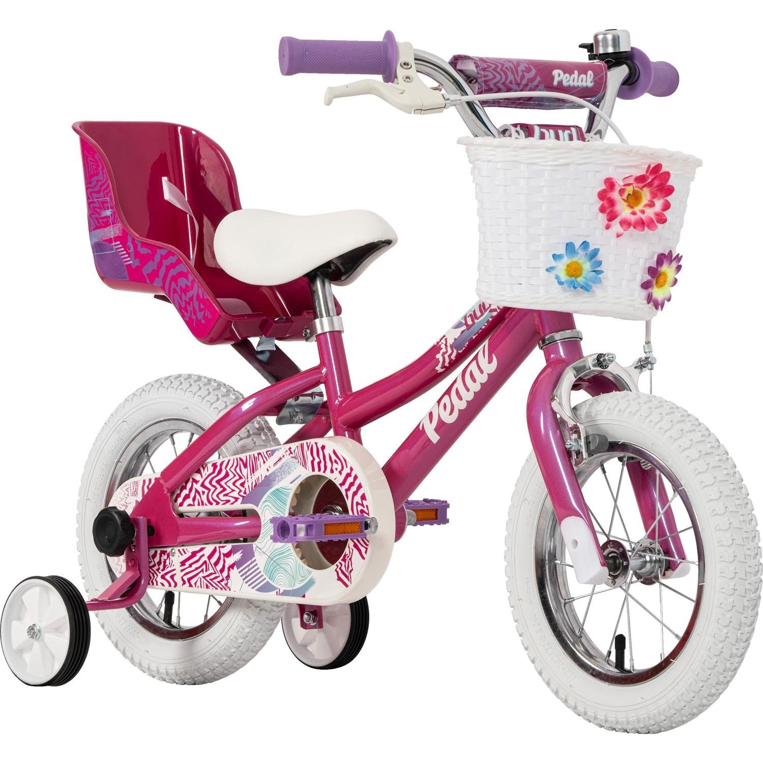 Pedal Bud Girls Bike 12'' Pink