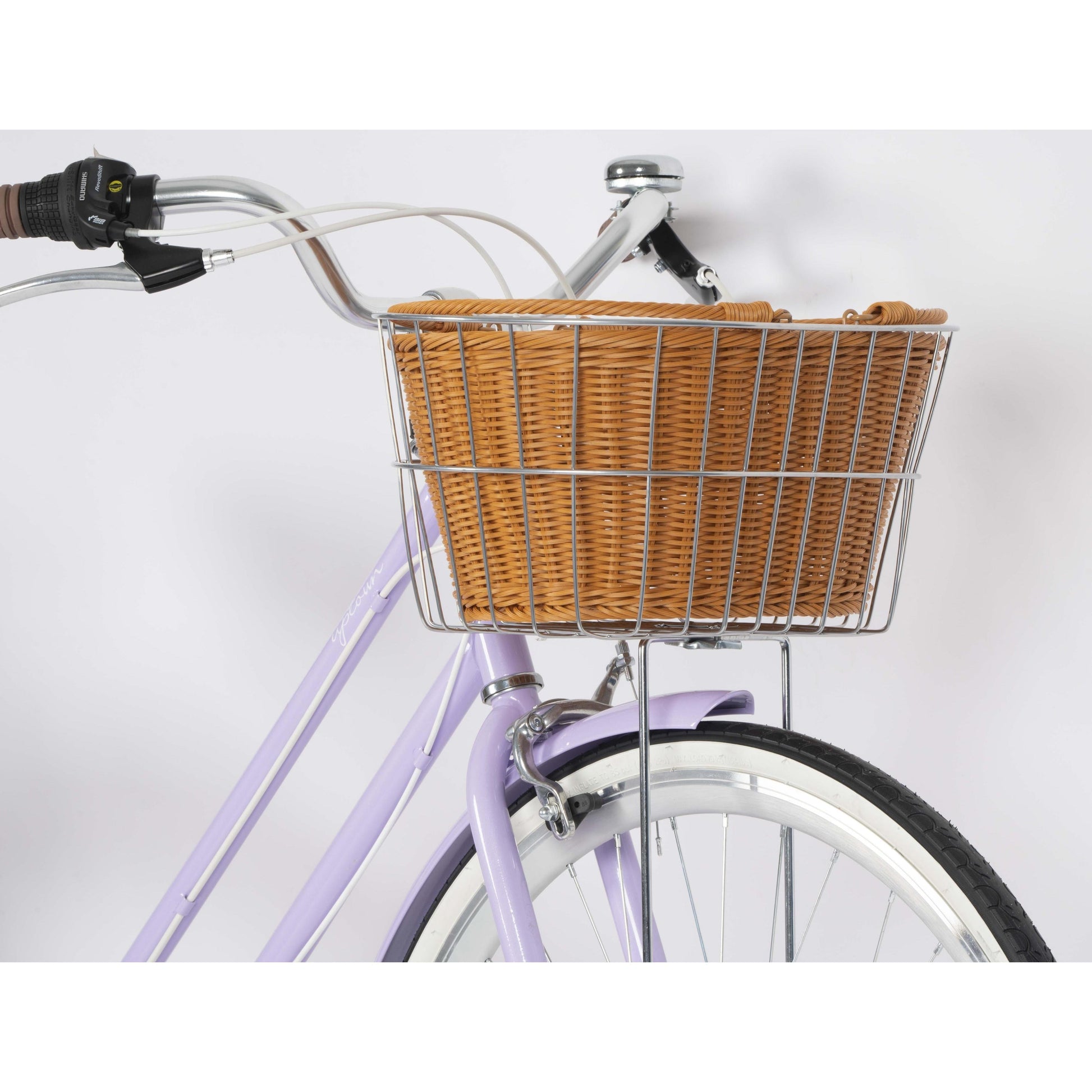 Removable Wicker Style Front Basket