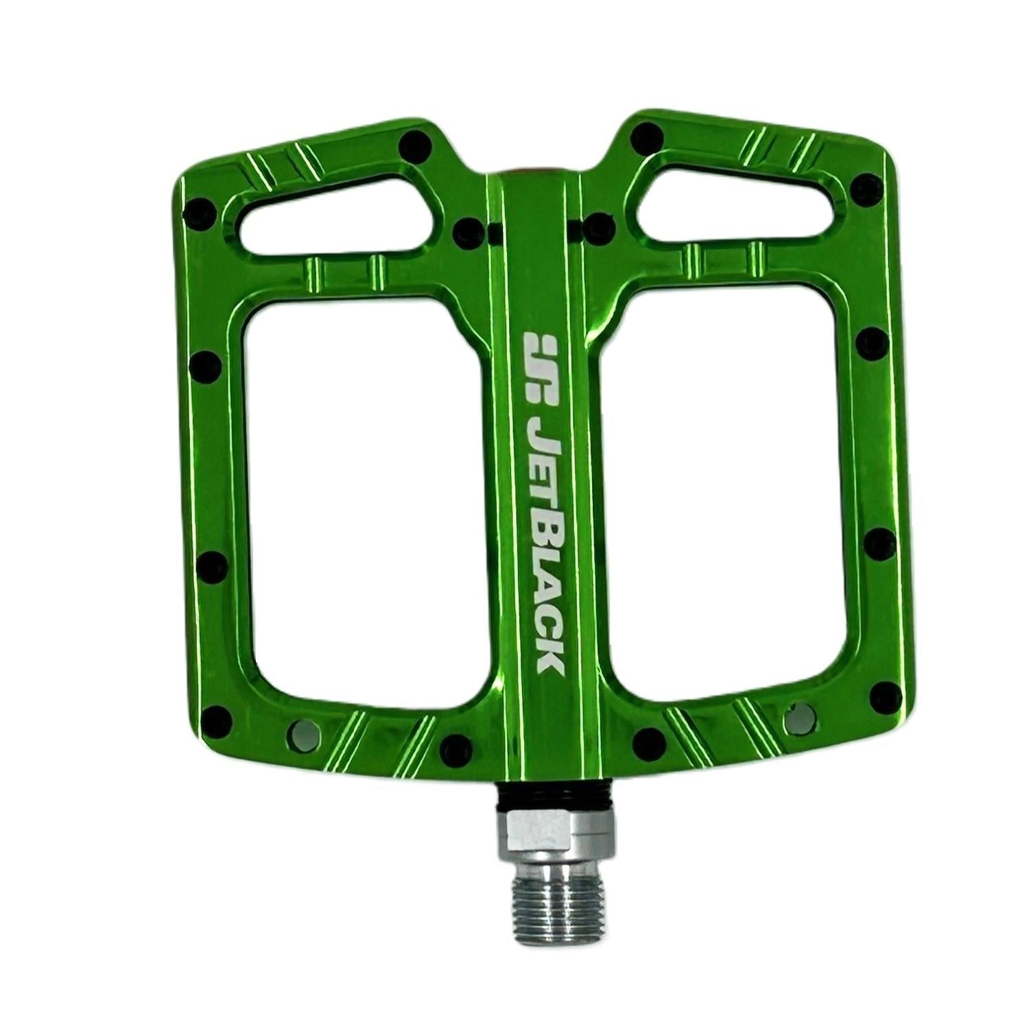 JetBlack Ultralite Low Profile MTB Pedals Green