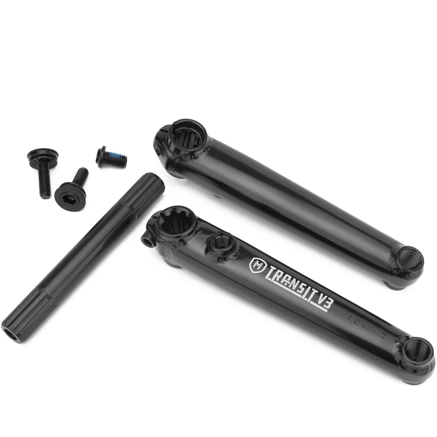 Mission Transit V3 BMX Crankset 175mm Black