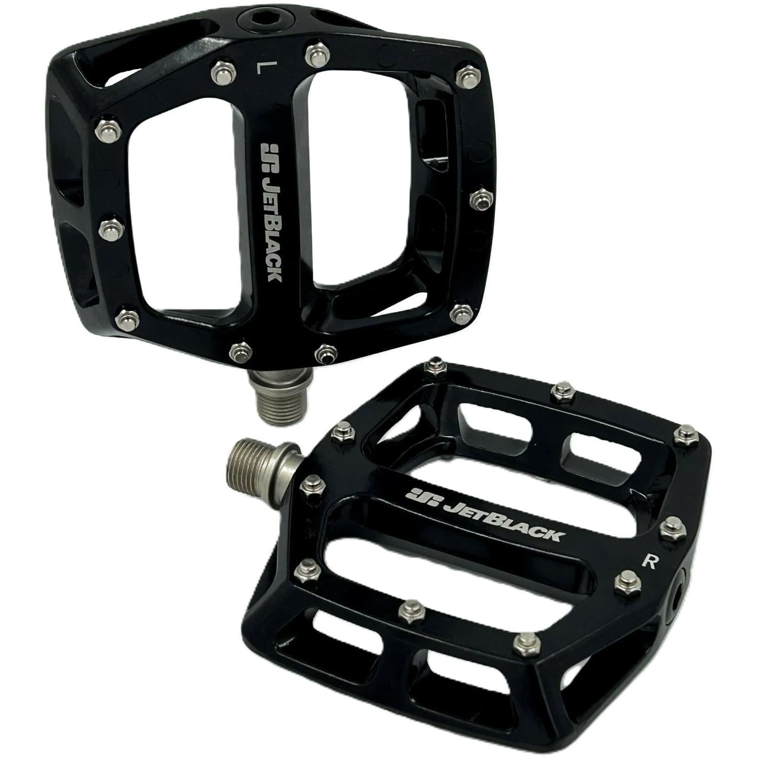 Jetblack Flat Out 2.0 Alloy Pedals Black