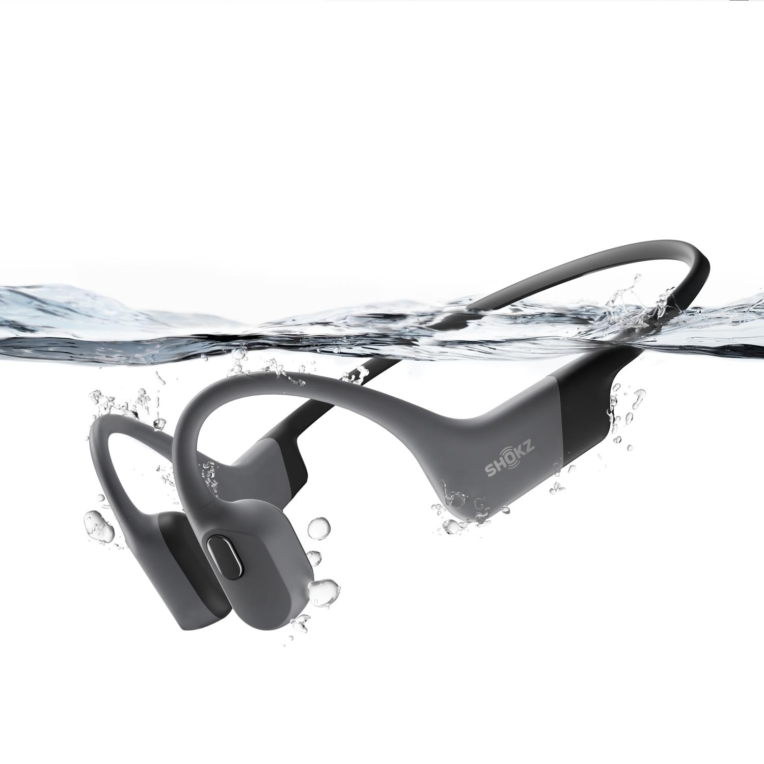 Shokz OpenSwim Pro Waterproof Headphones Grey