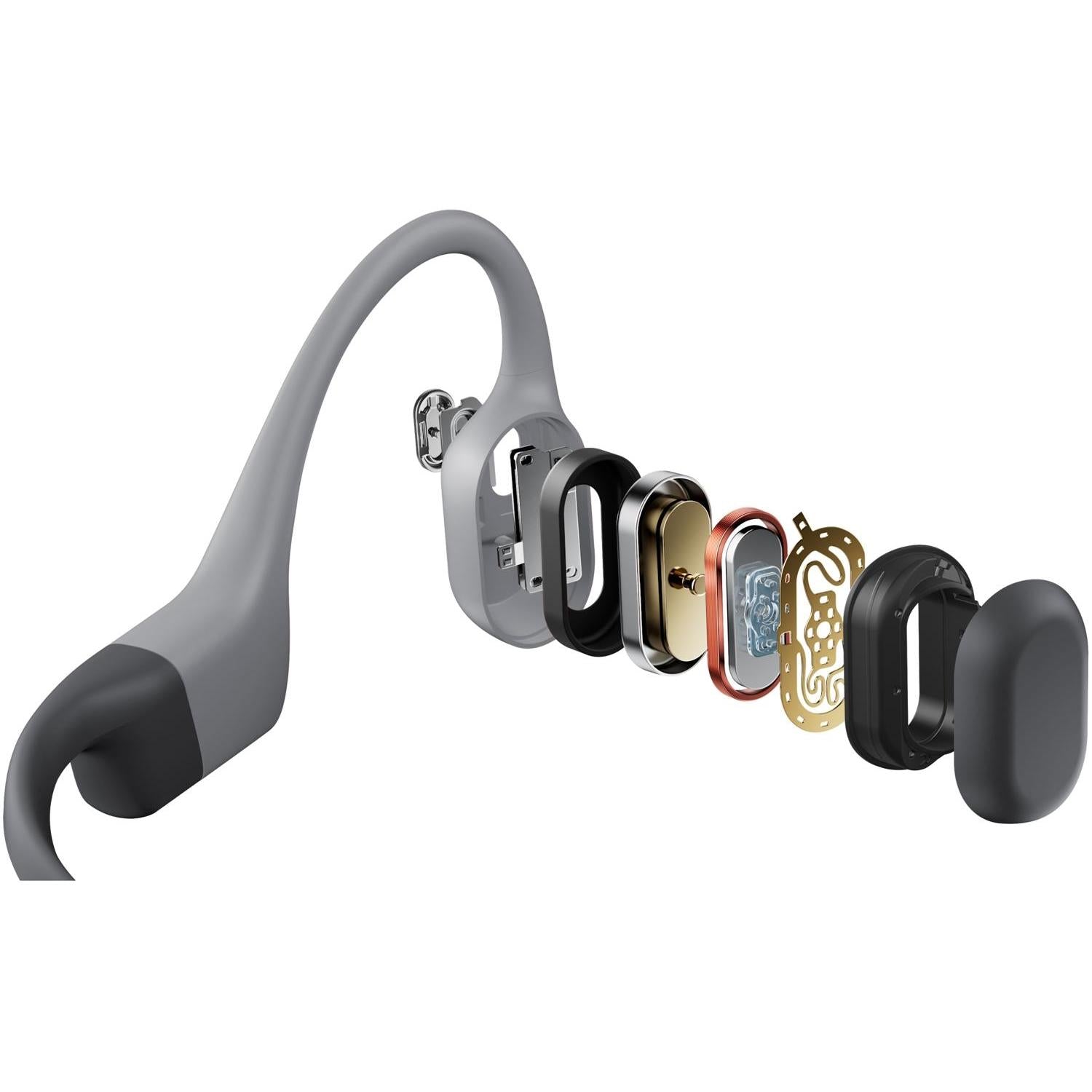 SHOKZ Open Swim Pro グレー SHOKZ Bone Conduction Headphones - Open Swim Pro| Hi Kent