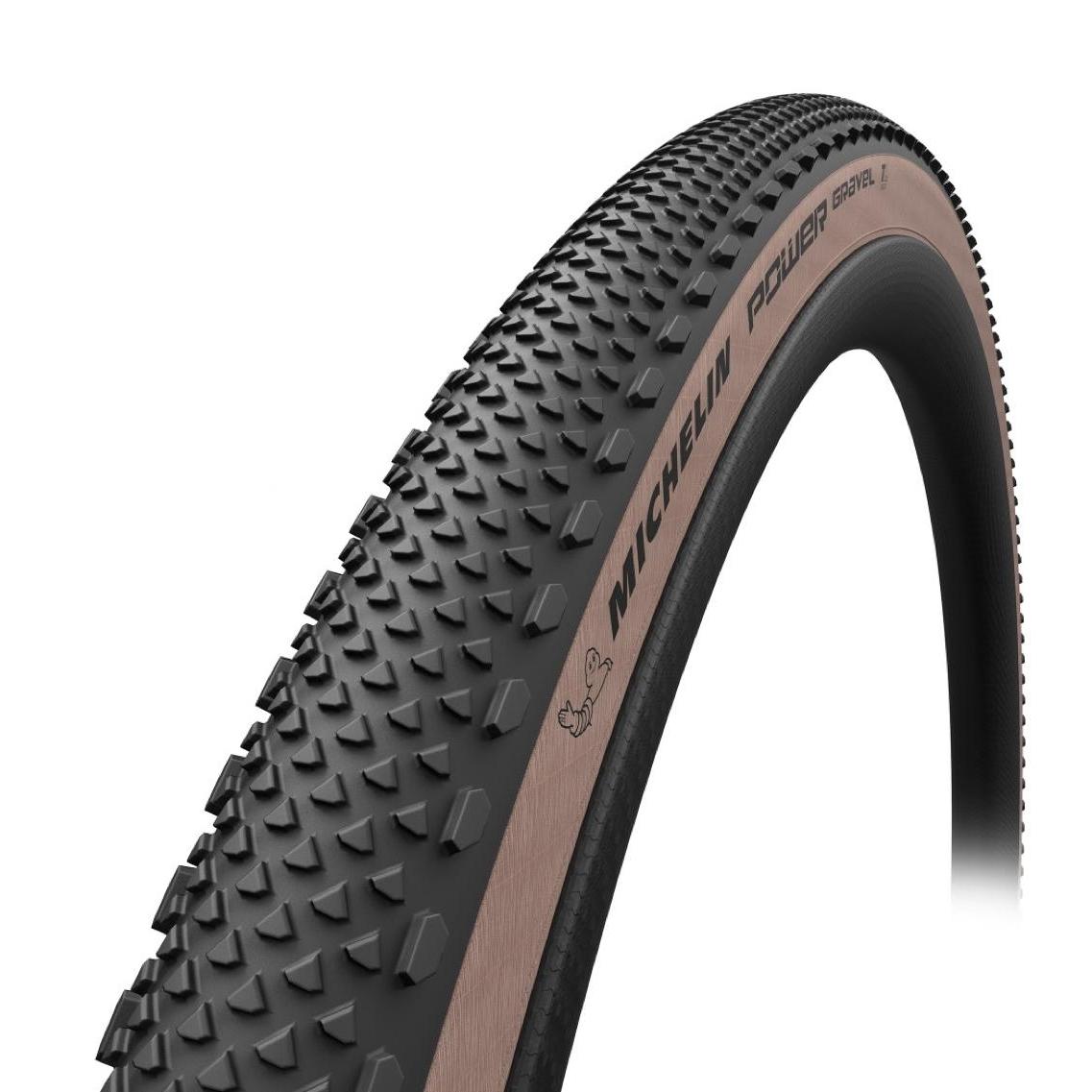 Michelin Power TR Gravel Tyre 700 x 47c Classic Sidewall