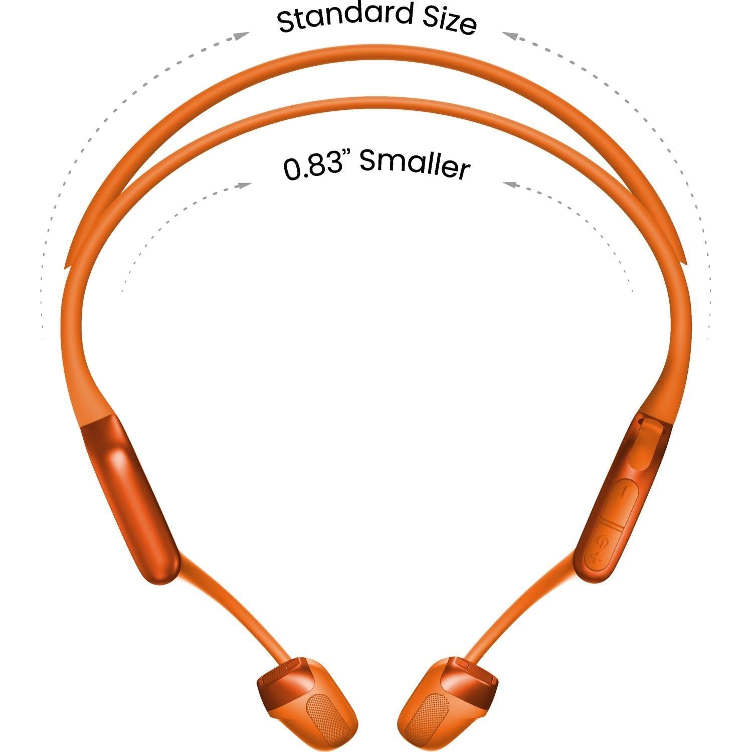 Shokz OpenRun Pro 2 Mini Wireless Headphones Orange – 99 Bikes
