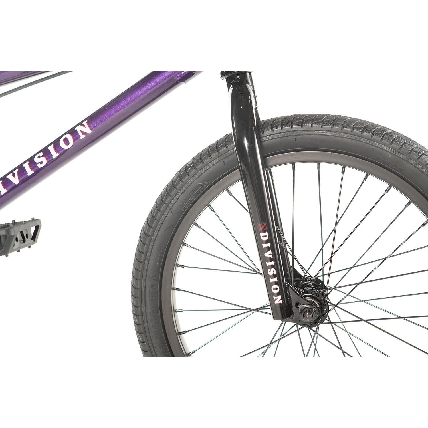Division Blitzer 18'' BMX Bike Metal Purple – 99 Bikes