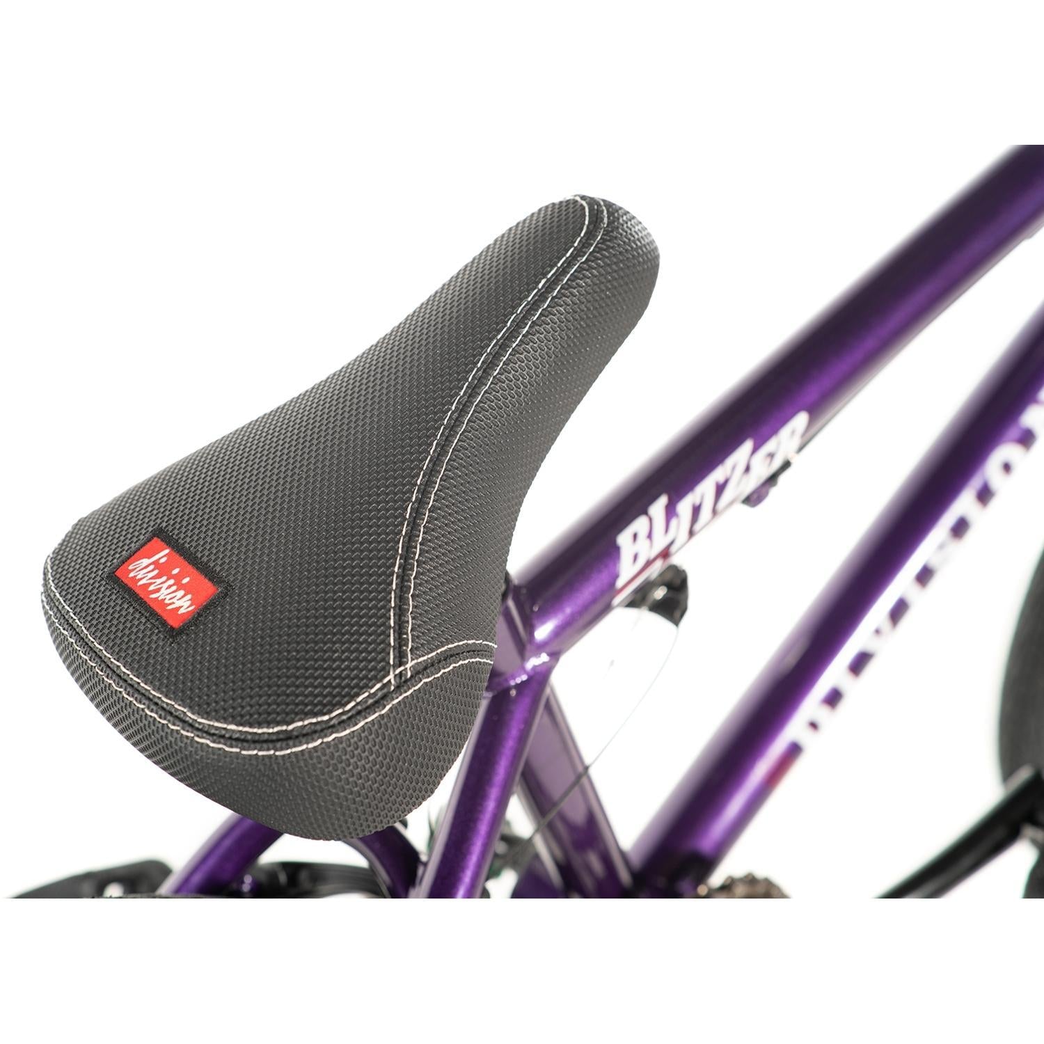 Division Blitzer 18'' BMX Bike Metal Purple – 99 Bikes