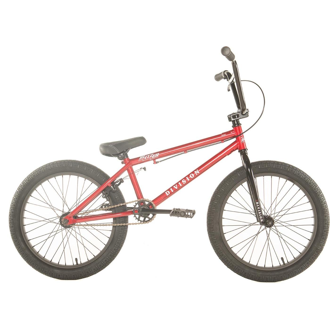 Division Blitzer 20'' BMX Bike Metal Red