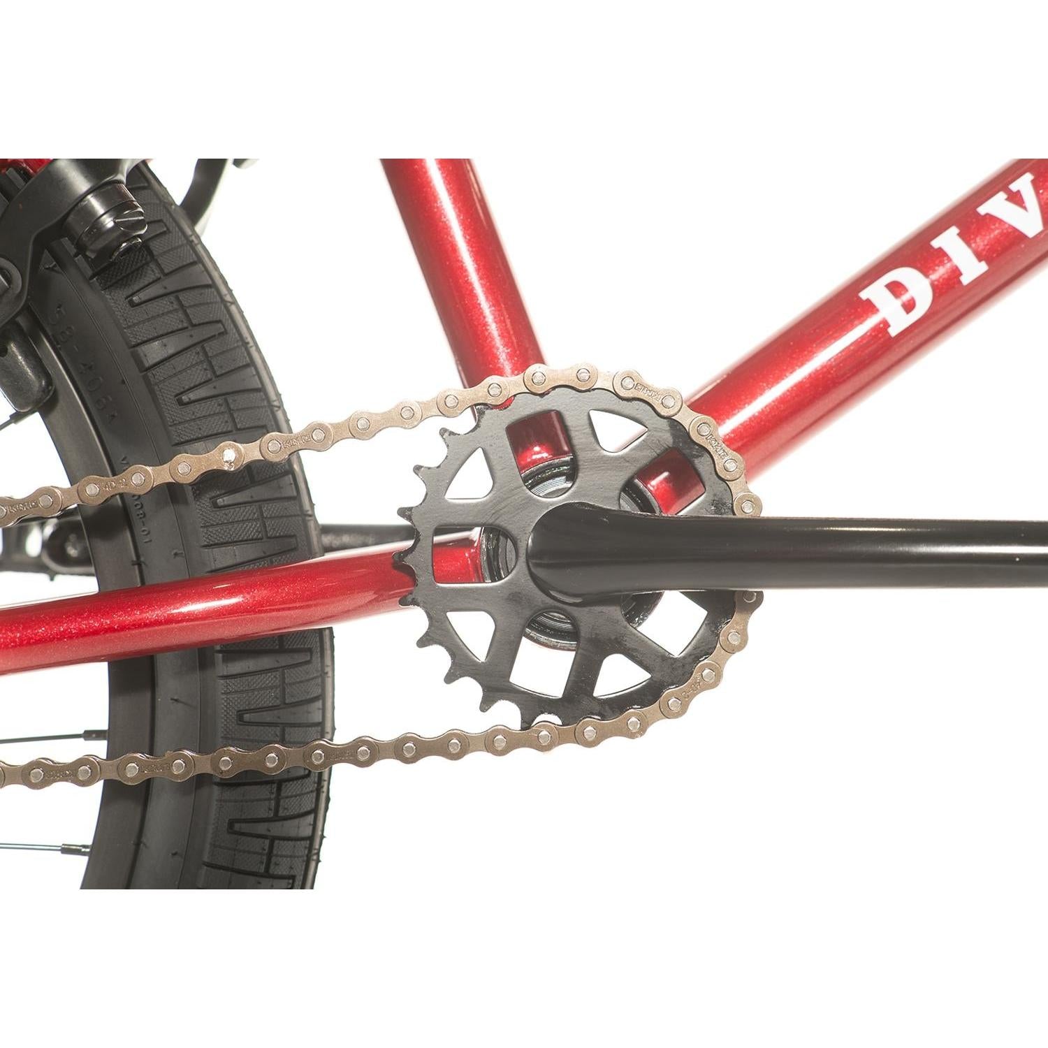 Division Blitzer 20'' BMX Bike Metal Red