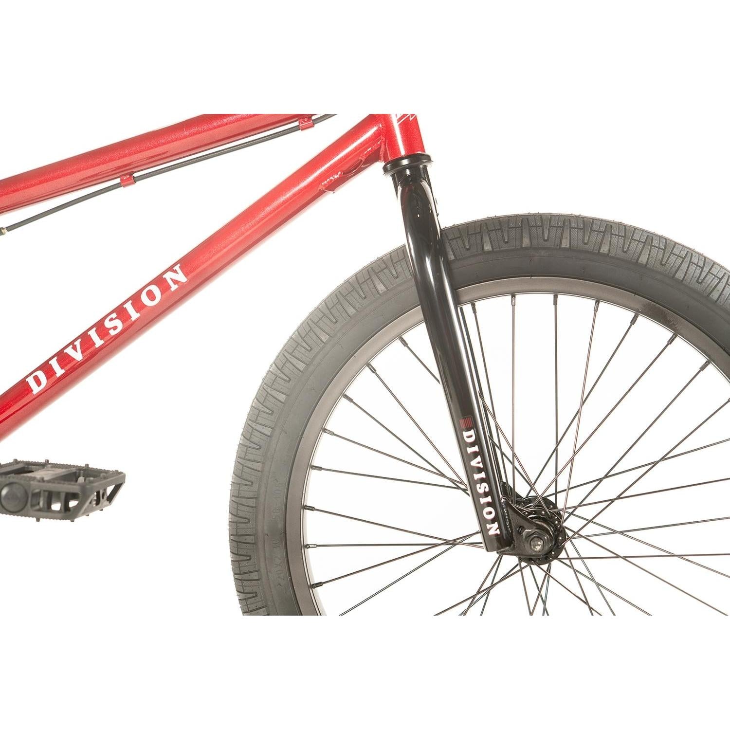 Division Blitzer 20'' BMX Bike Metal Red