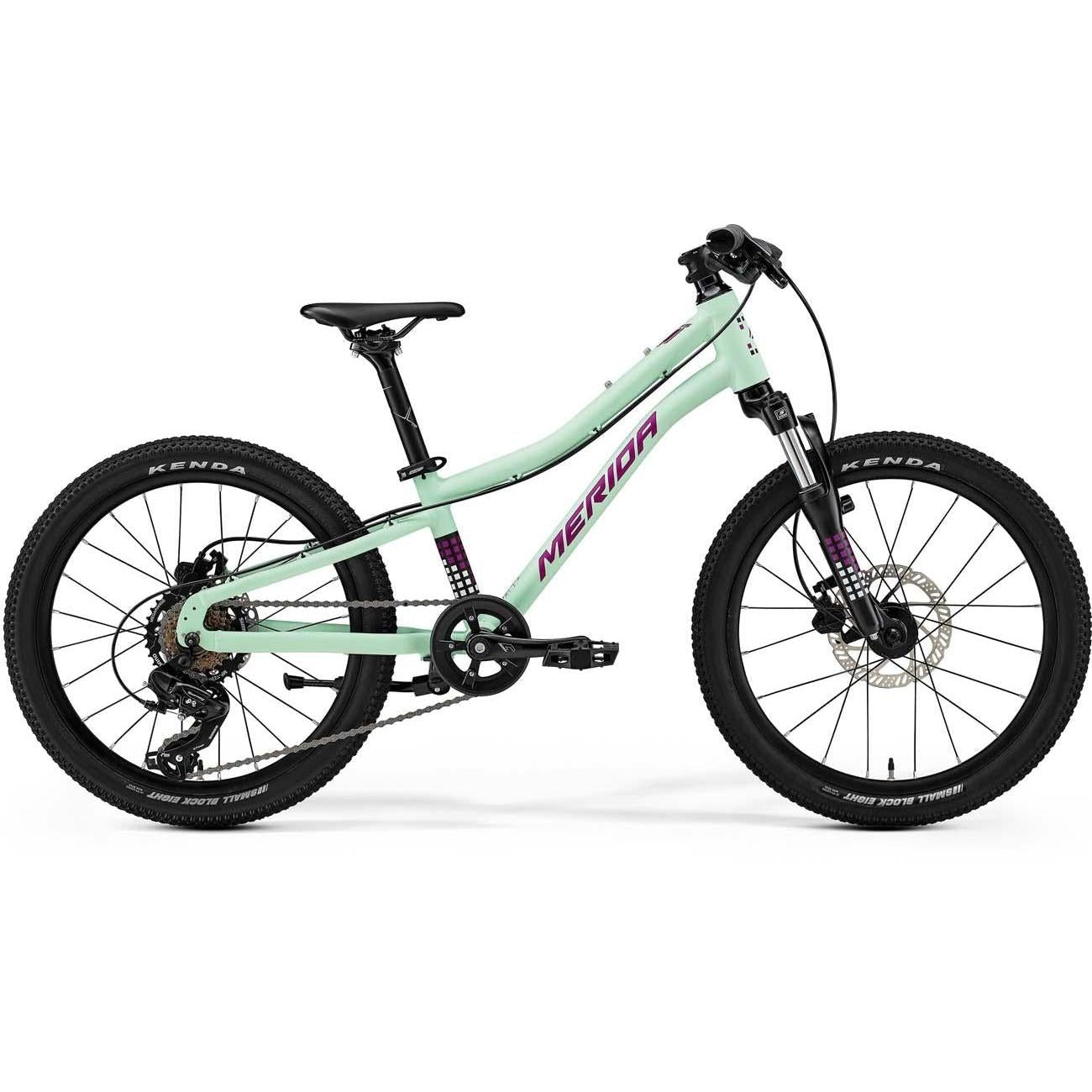 Merida Matts J20 20'' Kids Bike Fall Matte Mint/Purple – 99 Bikes