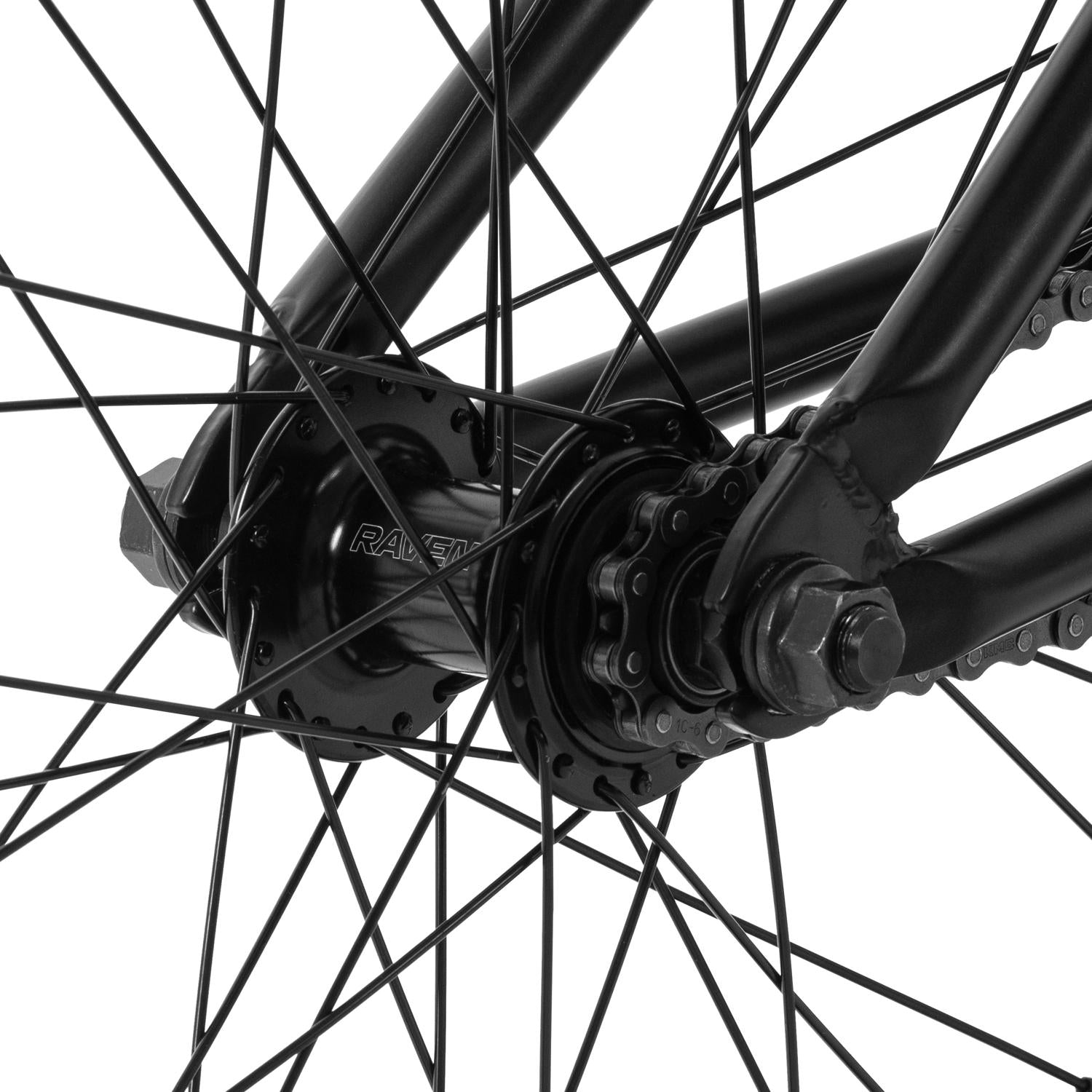 Raven Trickster 18'' BMX Bike Gloss Black