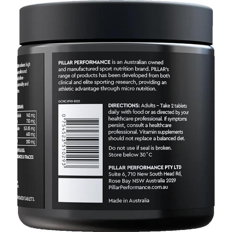 Pillar Performance Triple Magnesium Professional Recovery Powder 200g Pineapple Coconut